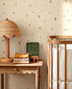 Bambis Natural – wit behang voor de kinderkamer | Coordonné