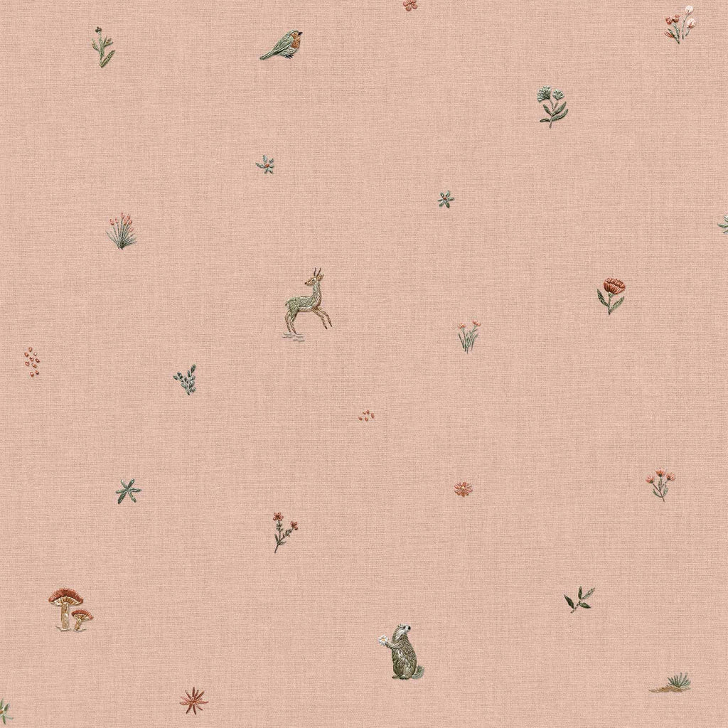 Behangstaal Coordonné - Bambis Peach
