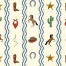 Atelier Florentine Cowboy Behang – Speels Kinderbehang met Western Thema
