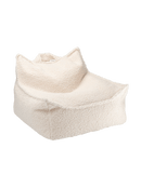 Wigiwama - Teddy Beanbag - Creme Weiß