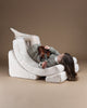 Wigiwama - Cream Teddy Moon Chair 