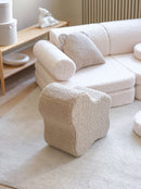 Wigiwama Settee - Modular Speelbank - Teddy Creme White