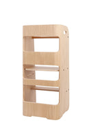 Curve Lab - Torre de aprendizaje de madera Montessori - Roble