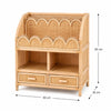 Leo & Moon Libreria Amber — libreria in rattan per cameretta