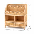 Leo & Moon Libreria Amber — libreria in rattan per cameretta