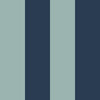 Behangstaal Dekornik - Wide stripes 2 shades of blue