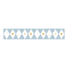 behangrand ruiten sterren kinderkamer Dekornik Border Diamonds with Stars