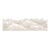 behangrand wolken beige kinderkamer Dekornik Border Romantic Clouds
