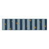 behangrand strepen blauw sterren kinderkamer Dekornik Spanish Stripes