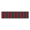 behangrand strepen rood kinderkamer Dekornik Spanish Stripes Red