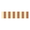 behangrand strepen beige bruin kinderkamer Dekornik Border Nostalgia Brown