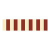 behangrand strepen beige rood kinderkamer Dekornik Border Nostalgia Red