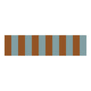 behangrand strepen blauw bruin kinderkamer Dekornik Border Nostalgia Blue Brown