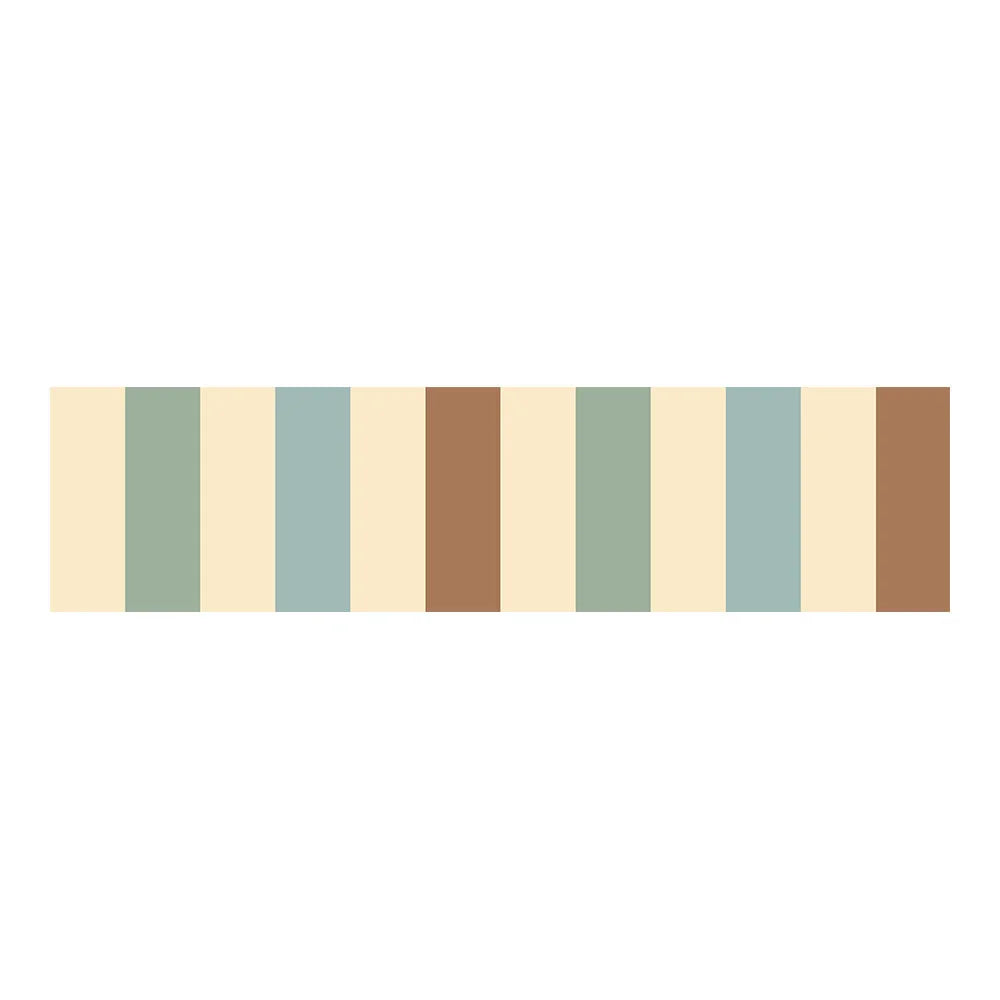 behangrand strepen multicolor kinderkamer Dekornik Border Nostalgia Colours