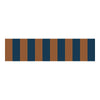 behangrand strepen navy bruin kinderkamer Dekornik Border Nostalgia Navy Blue Brown