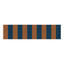 behangrand strepen navy bruin kinderkamer Dekornik Border Nostalgia Navy Blue Brown