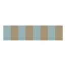 brede behangrand strepen blauw bruin kinderkamer Dekornik Border Wide Blue Brown
