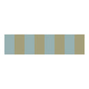 brede behangrand strepen blauw groen kinderkamer Dekornik Border Wide Blue Green