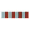 brede behangrand strepen blauw rood kinderkamer Dekornik Border Wide Blue Red
