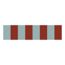brede behangrand strepen blauw rood kinderkamer Dekornik Border Wide Blue Red