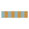 brede behangrand strepen blauw geel kinderkamer Dekornik Border Wide Blue Yellow