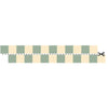 smalle behangrand blokjes crème groen kinderkamer Dekornik Border Slim Cream Green