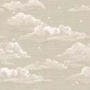 beige wolken behang kinderkamer Dekornik Romantic Clouds