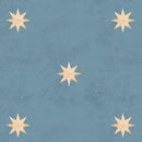 Staaltje di carta da parati Dekornik - Stelle eleganti blu