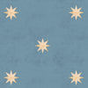 stoffig blauw sterren behang kinderkamer Dekornik Classy Stars Blue