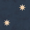 donkerblauw sterren behang kinderkamer Dekornik Classy Stars Navy Blue