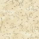 crème sterrenbeelden behang kinderkamer Dekornik Constellations Light