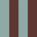 Behangstaal Dekornik - Wide stripes classy brown and mint