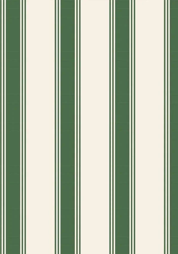 Wallpaper Atelier Florentine - Stripes Green