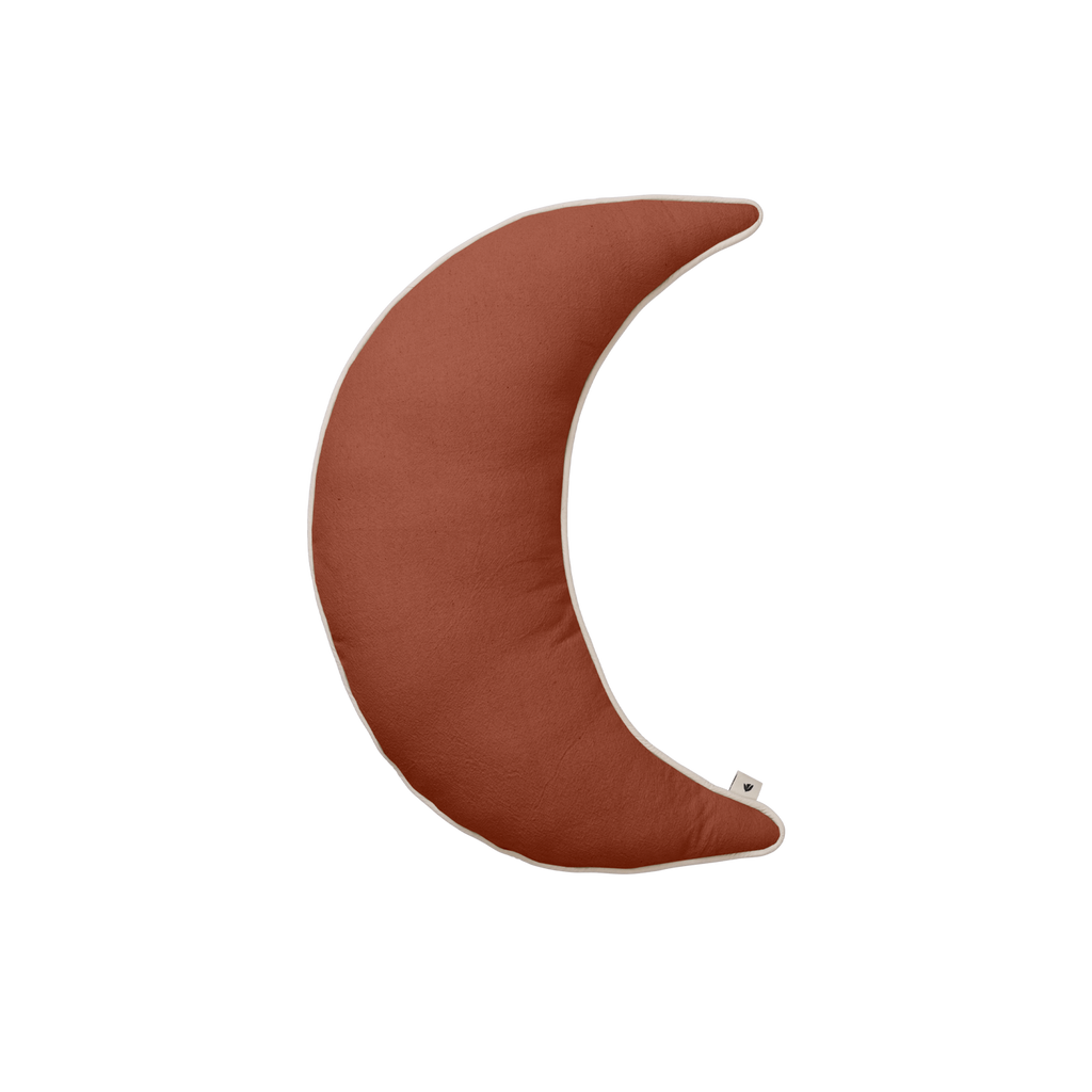 Ferm Living Moon Cushion – Brown Clay