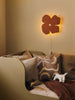 Ferm Living Lampada Poesie Brown Clay – Lampada di design per cameretta | Illuminazione calda per la stanza del bambino