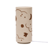 Ferm Living - Lampe de table Skye - Naturel/BronzeFerm Living Lampe de table Skye – Lampe pour chambre d’enfant Naturel/Bronze | Lampe de table design avec abat-jour en lin