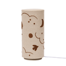 Ferm Living - Lampe de table Skye - Naturel/BronzeFerm Living Lampe de table Skye – Lampe pour chambre d’enfant Naturel/Bronze | Lampe de table design avec abat-jour en lin