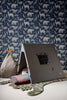 Wallpaper Ferm Living - Katie Scott Animals - Dark blue