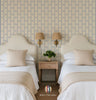 Original Scandinavian Cottage Stripe wallpaper – cozy striped wallpaper for boys and girls.
