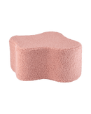 Wigiwama - Guave Pink Teddy Wolk Poef