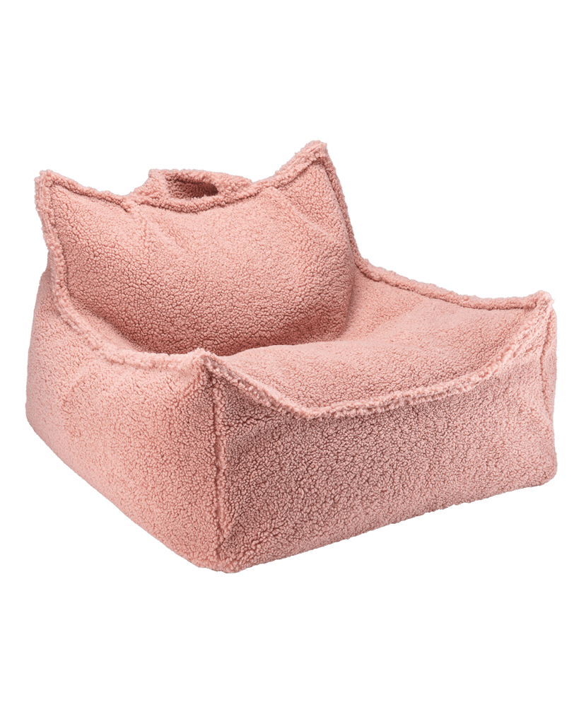 Wigiwama Guava Pink Teddy – Sitzsack