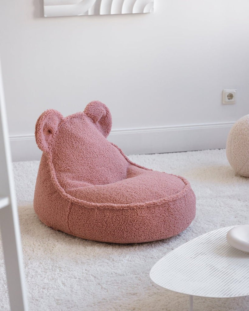  Wigiwama - Guava Pink Bear Teddy Bean Bag 