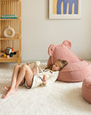 Wigiwama - Guave Pink Bear Teddy Beanbag