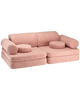 Wigiwama - Guava pink Teddy sofa