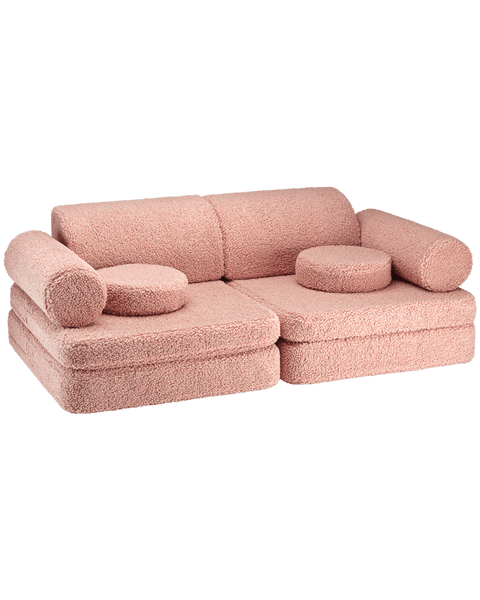 Wigiwama - Guave roze Teddy sofa