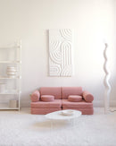 Wigiwama - Guave Pink Teddy Sofa