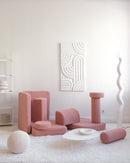 Wigiwama - Guave Pink Teddy Sofa