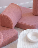 Wigiwama - Guave Pink Teddy Sofa
