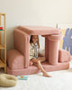 Wigiwama - Guave roze Teddy sofa