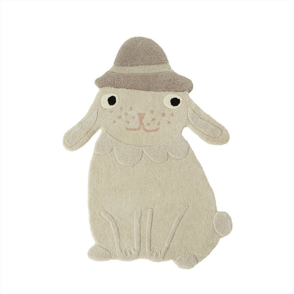  Oyoy Mini - Hopsi Rabbit rug - Off White